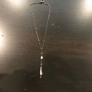 Tear drop necklace
